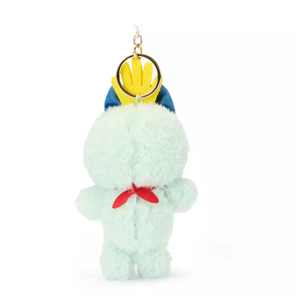 “Pre-order” SHDR/HKDL - Scrump Denim Plush Keychain, Lilo & Stitch