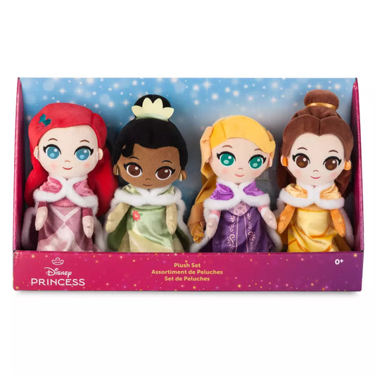 "Pre-Order" HKDL - Disney Princess Holiday 4-Piece Plush Doll Set