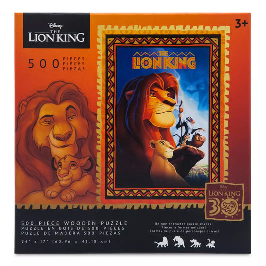 "Pre-Order" HKDL - The Lion King Wooden Jigsaw Puzzle (The Lion King 30th Anniversary)