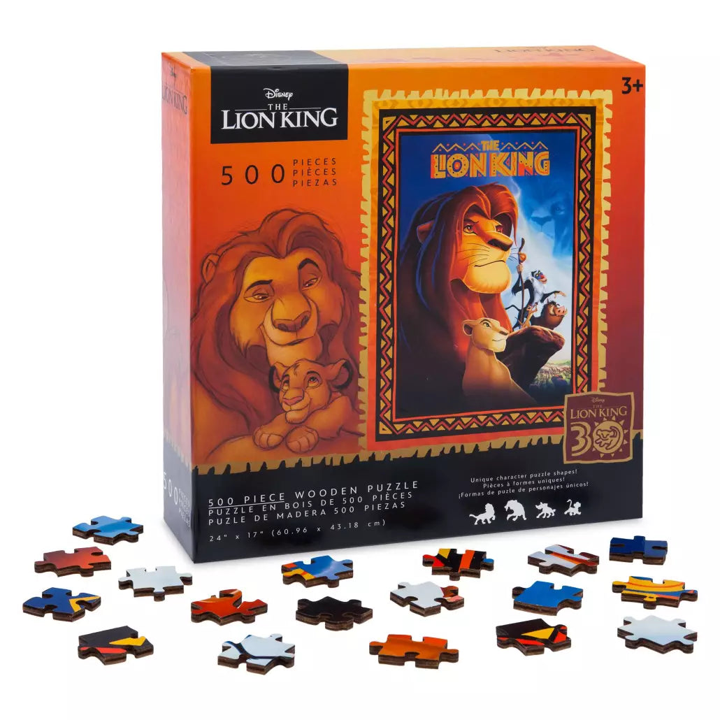 "Pre-Order" HKDL - The Lion King Wooden Jigsaw Puzzle (The Lion King 30th Anniversary)