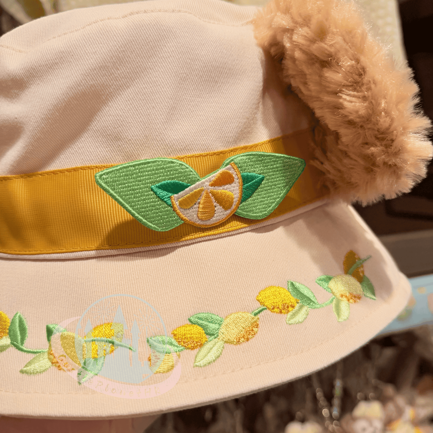 "Pre-Order" HKDL - Duffy Plush ar Bucket hat for Adults, Duffy and Friends Lemon Fiesta 2026