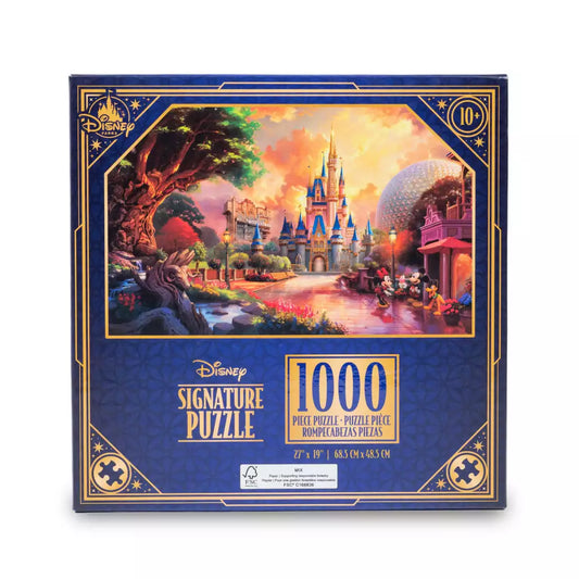 "Pre-Order" HKDL - Four Parks One World Jigsaw Puzzle by Thomas Kinkade