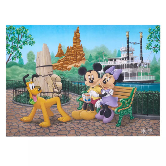 "Pre-Order" HKDL - Mickey, Minnie and Pluto in Disneyland 1000-Piece Puzzle