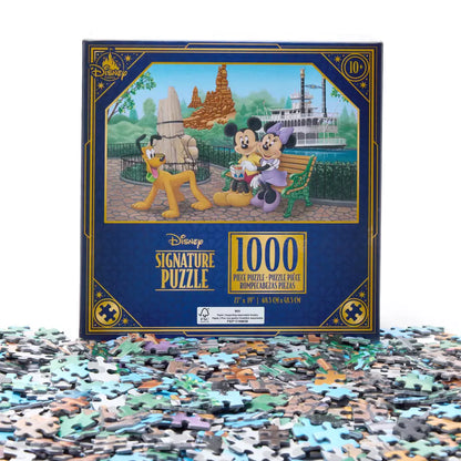 "Pre-Order" HKDL - Mickey, Minnie and Pluto in Disneyland 1000-Piece Puzzle