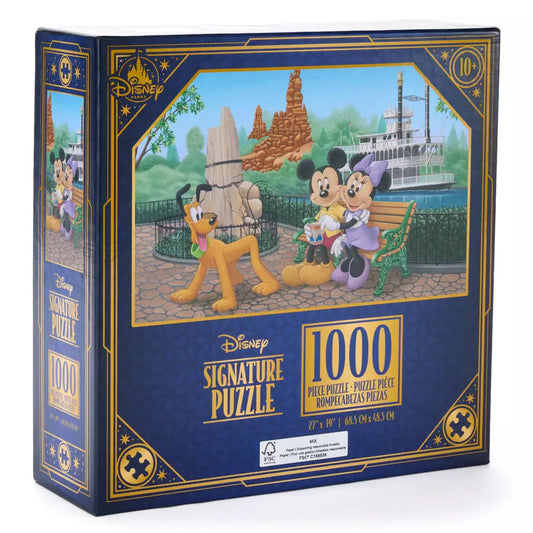 "Pre-Order" HKDL - Mickey, Minnie and Pluto in Disneyland 1000-Piece Puzzle