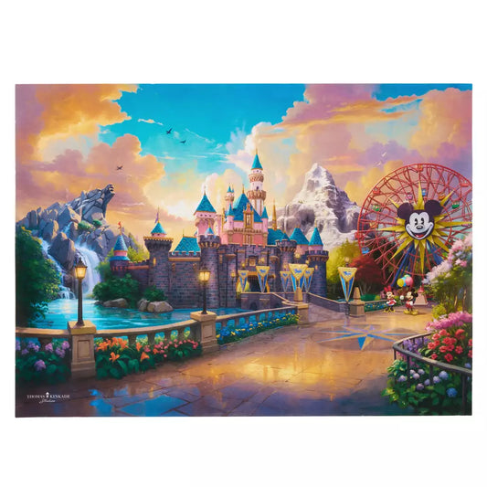 "Pre-Order" HKDL - Two Parks One Land Jigsaw Puzzle by Thomas Kinkade