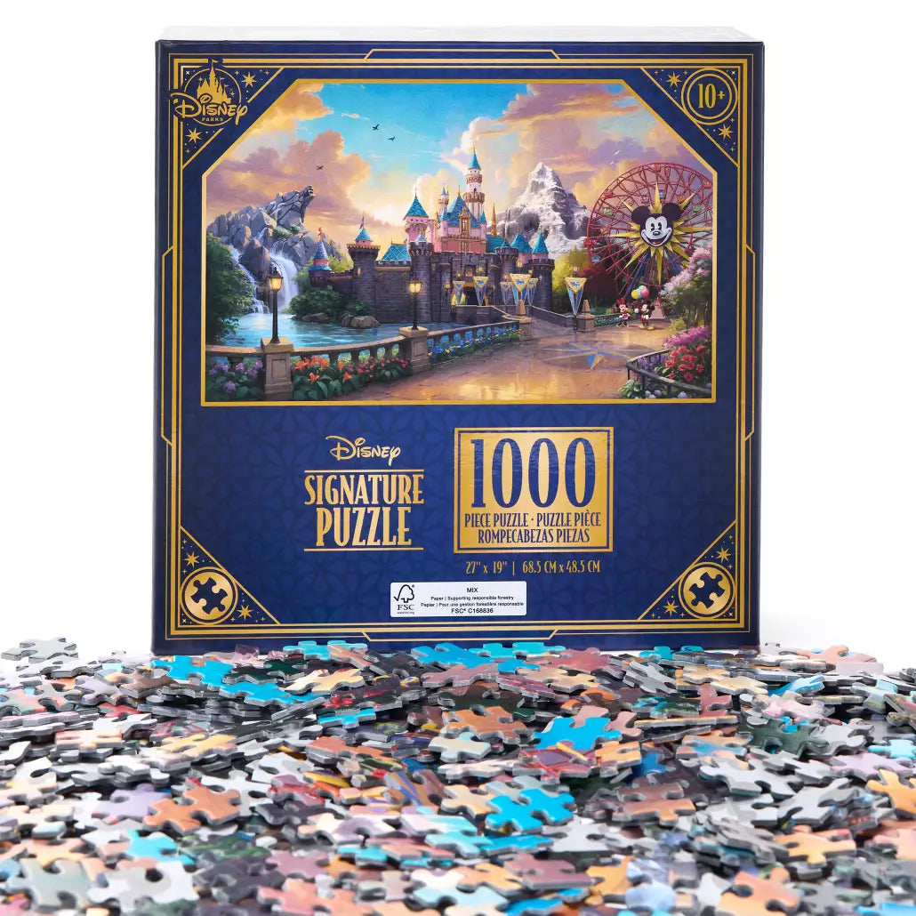 "Pre-Order" HKDL - Two Parks One Land Jigsaw Puzzle by Thomas Kinkade