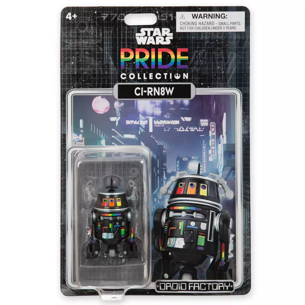 "Pre-Order" HKDL - C1-RN8W Droid Factory Figure, Star Wars Pride Collection