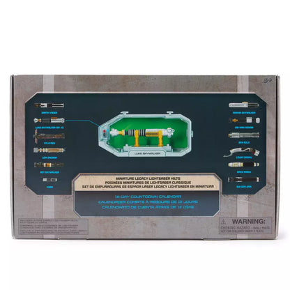 “Pre-order” HKDL - Miniature Legacy LIGHTSABER Hilts Countdown Calendar, Star Wars
