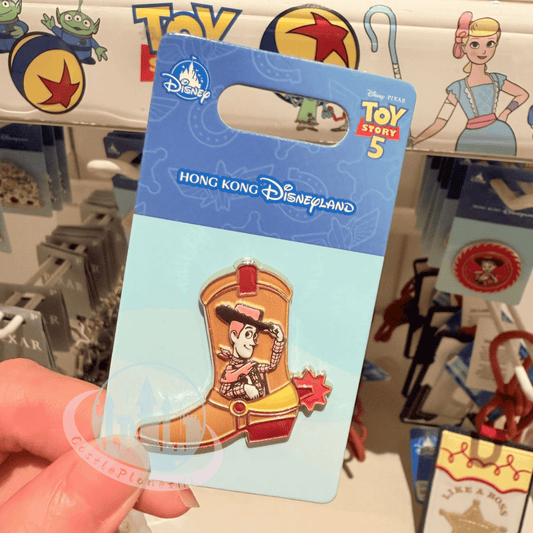 "Pre-Order" HKDL - Woody in a Cowboy Boot Pin, Toy Story 2026