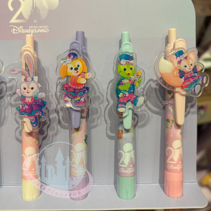“Pre-order” HKDL - Duffy & Friends Pen set, HKDL 20th Anniversary Grand Celebration