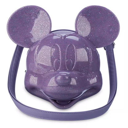 "Pre-Order" HKDL - Mickey Mouse Purple Molded Loungefly Bag