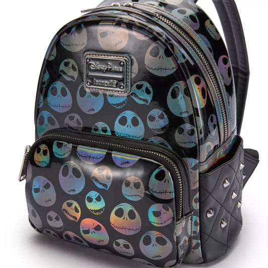 "Pre-Order" HKDL - Jack Skellington Loungefly Mini Backpack, The Nightmare Before Christmas