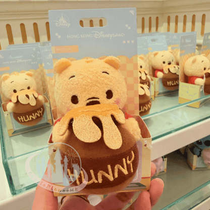 "Pre-Order" HKDL - Winnie the Pooh mini Plush Toy, Monitor Sitter 2026