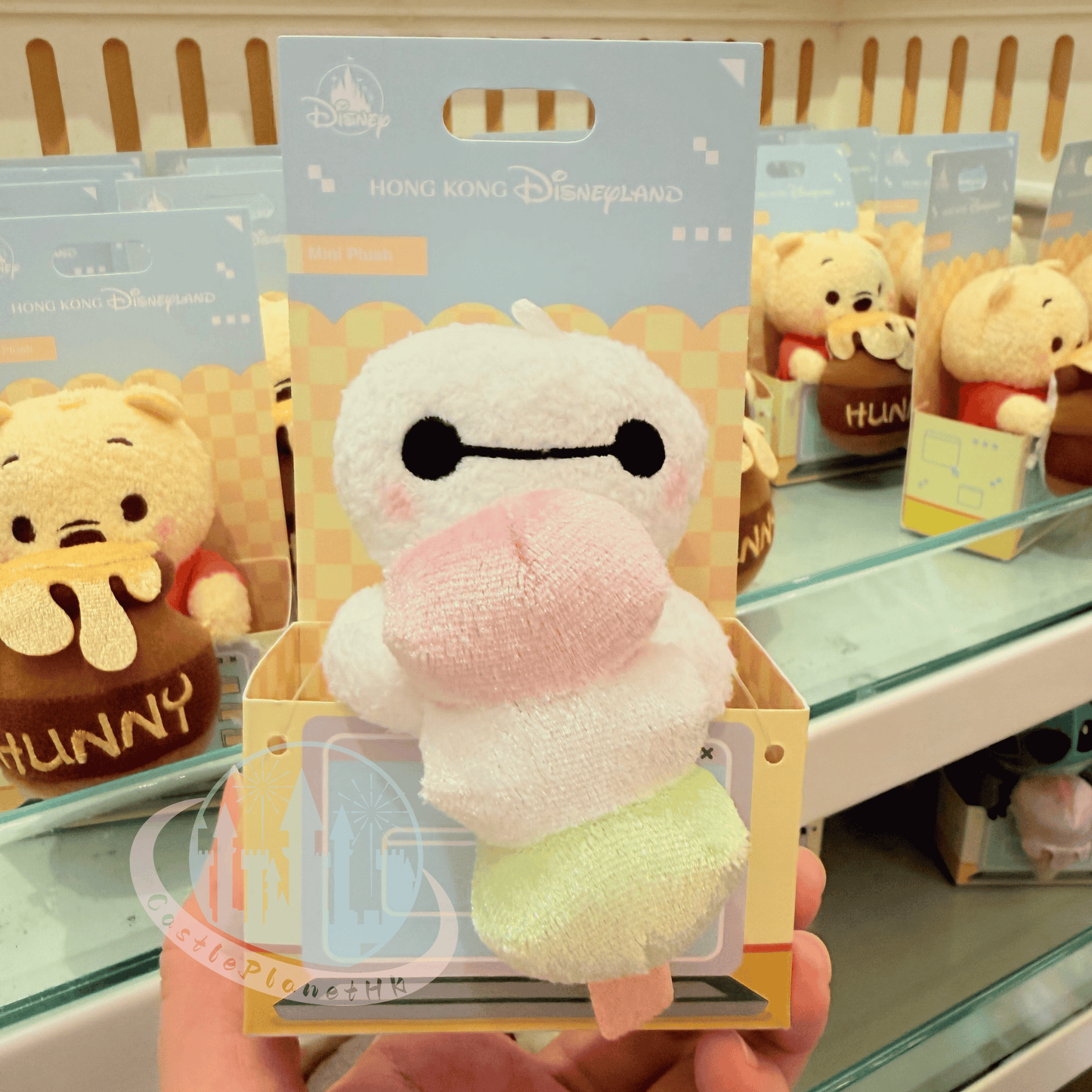 "Pre-Order" HKDL - Baymax mini Plush Toy, Monitor Sitter 2026