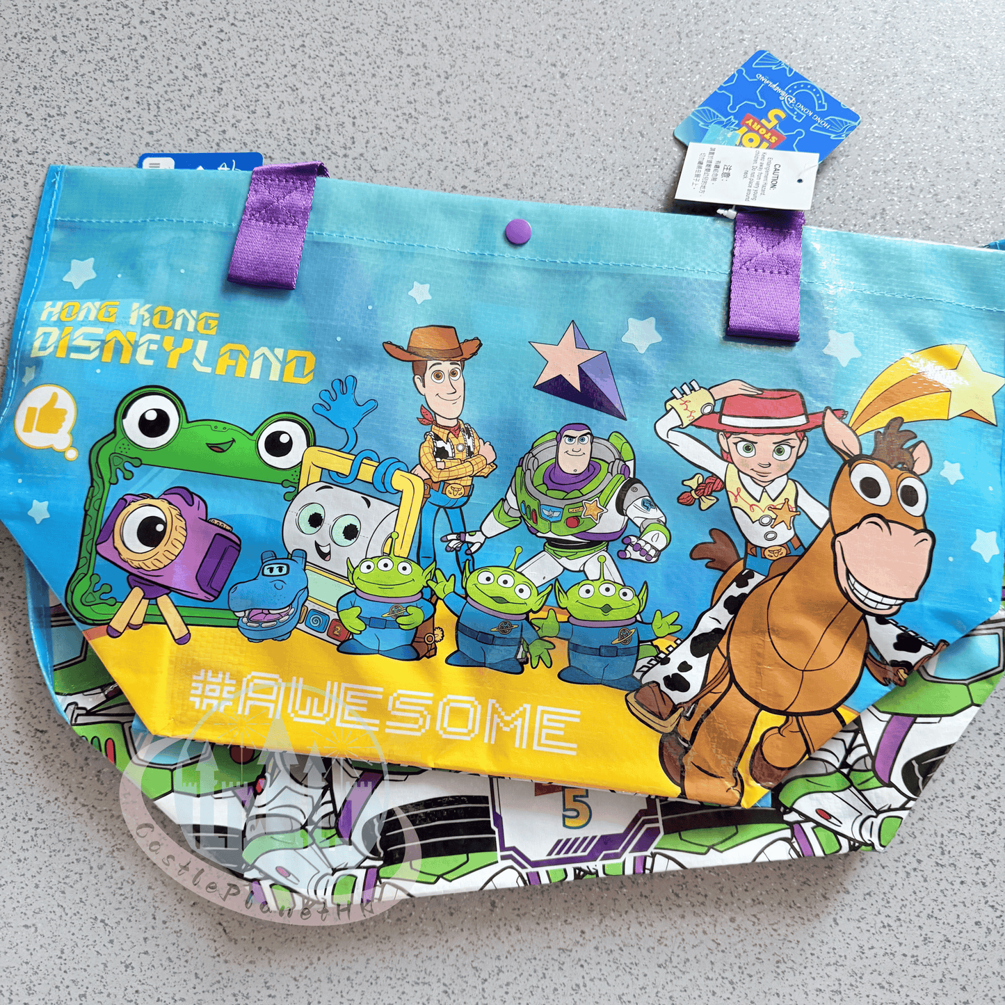 "Pre-Order" HKDL - Toy Story 5 (S) Shopping Bag, Toy Story 2026