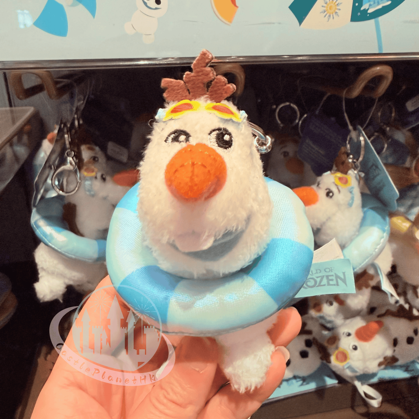 "Pre Order" HKDL - Olaf Plush Keychain, Frozen Summer 2026