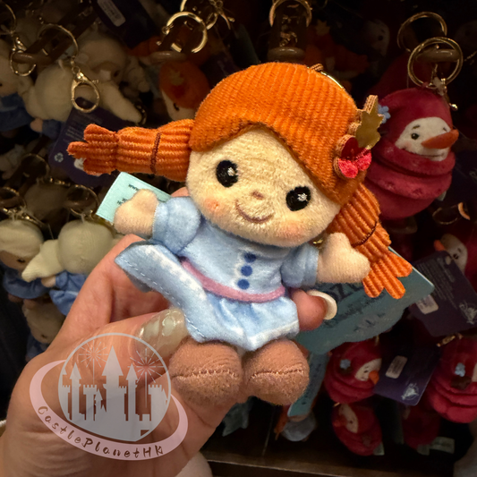 “Pre-order” HKDL - Anna mini Plush Keychain, World of Frozen