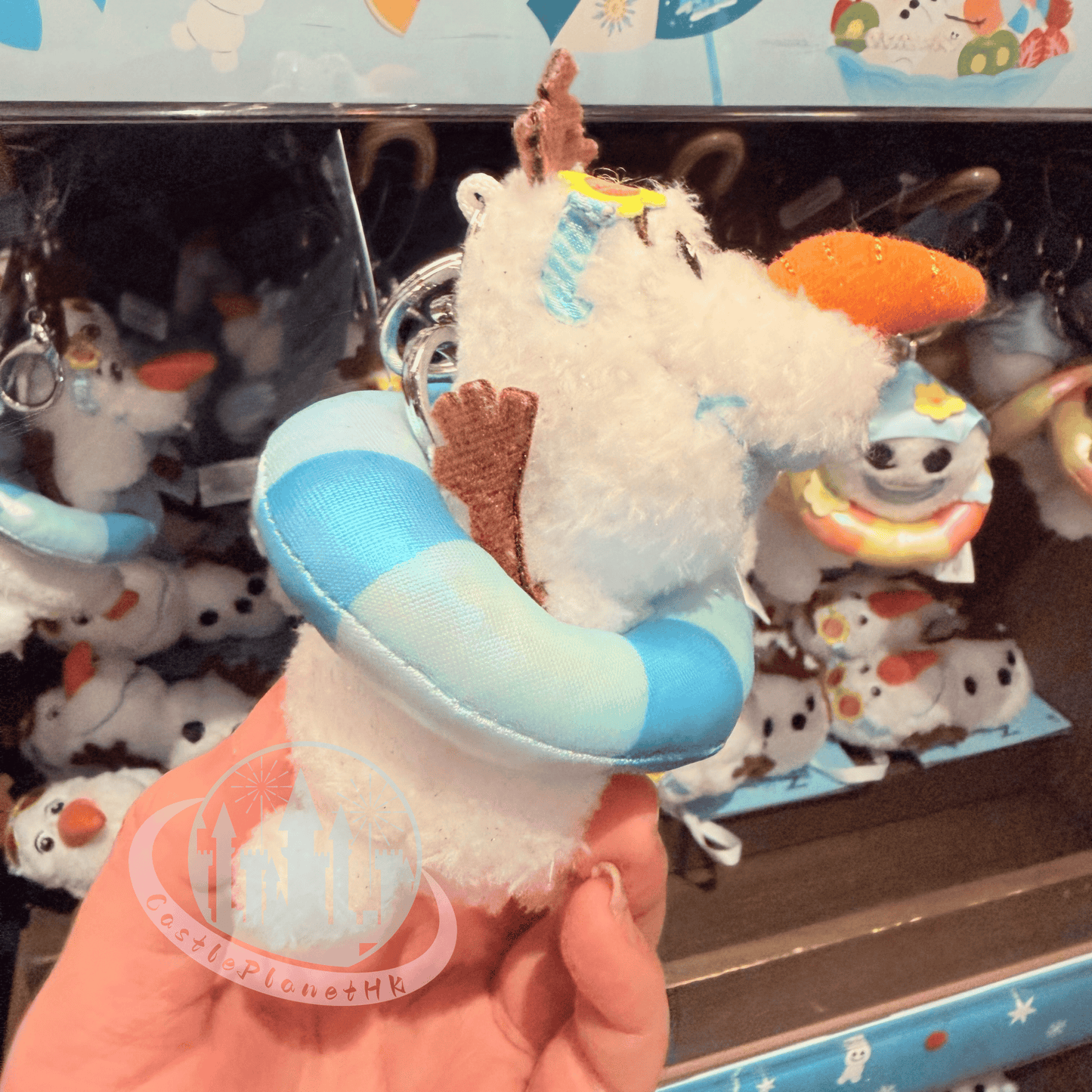 "Pre Order" HKDL - Olaf Plush Keychain, Frozen Summer 2026