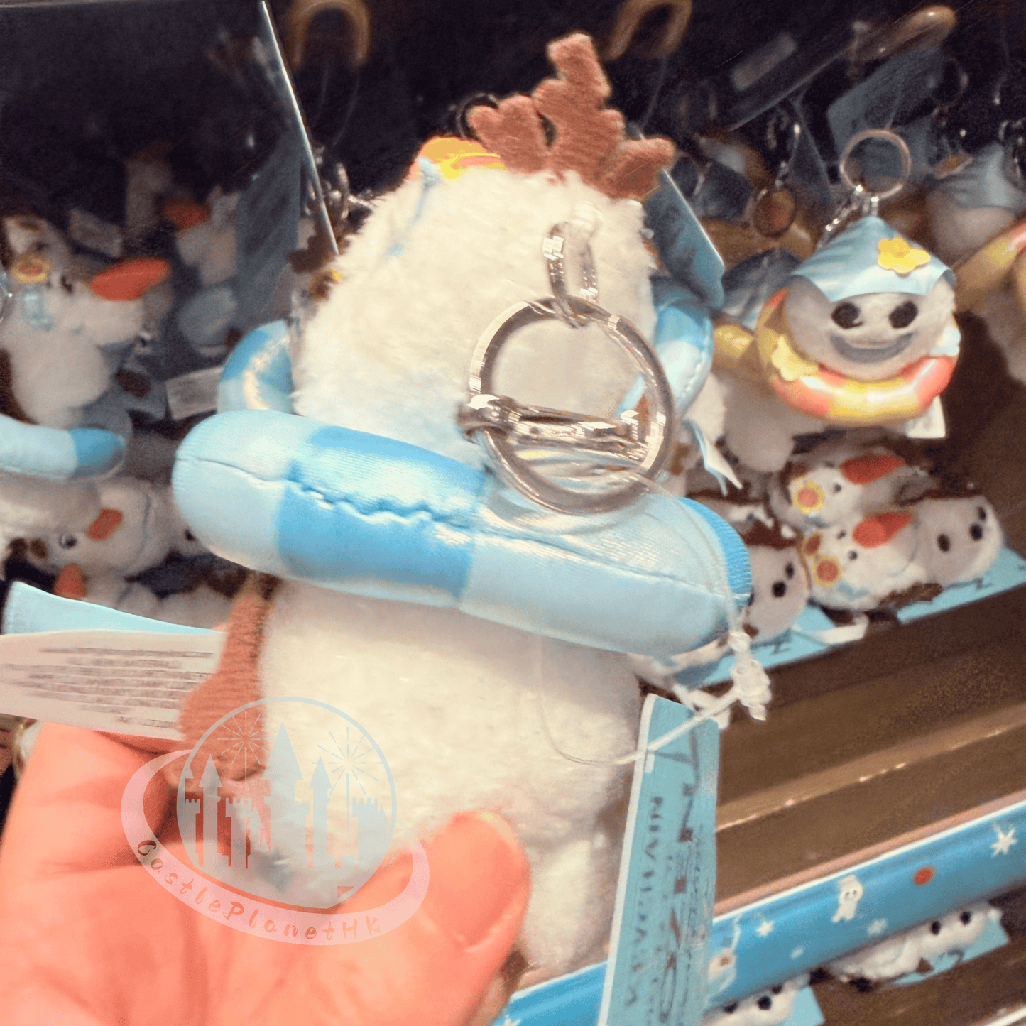 "Pre Order" HKDL - Olaf Plush Keychain, Frozen Summer 2026