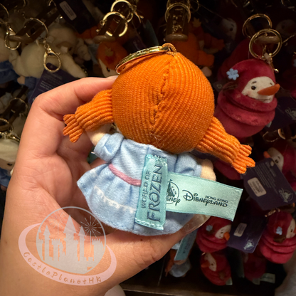 “Pre-order” HKDL - Anna mini Plush Keychain, World of Frozen