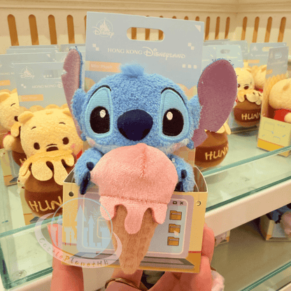 "Pre-Order" HKDL - Stitch mini Plush Toy, Monitor Sitter 2026