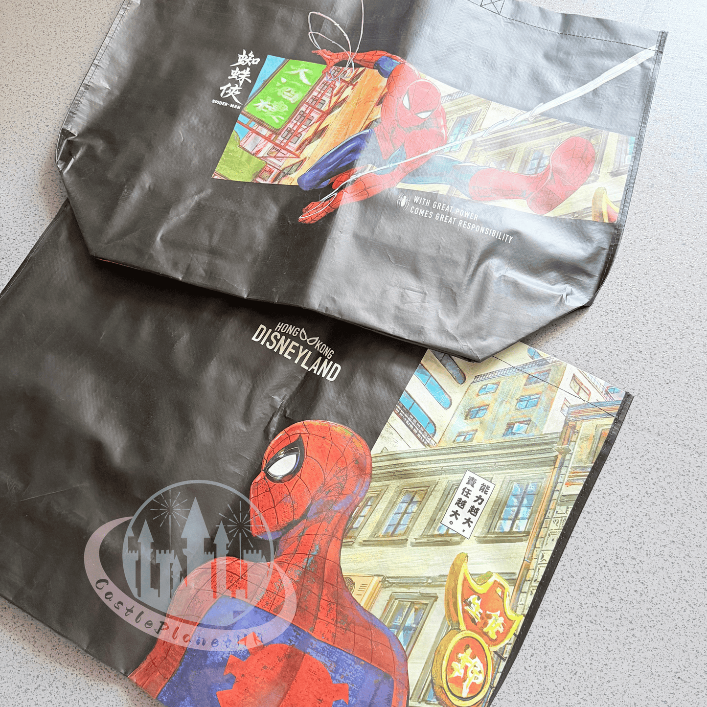 "Pre-Order" HKDL - Spider Man (M) Shopping Bag, Hong Kong style 2026