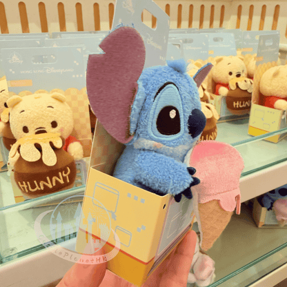 "Pre-Order" HKDL - Stitch mini Plush Toy, Monitor Sitter 2026