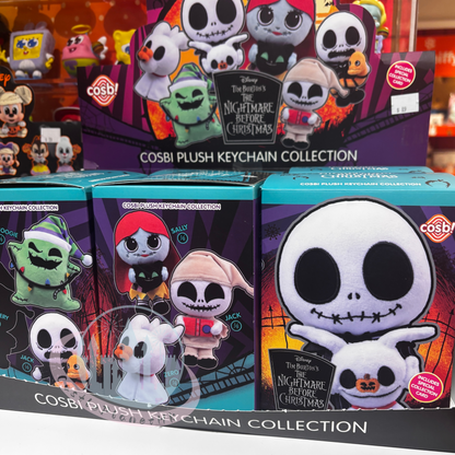 “Pre-Order” Other - Disney The Nightmare Before Christmas Plush Keychain Blind Box, COSBI
