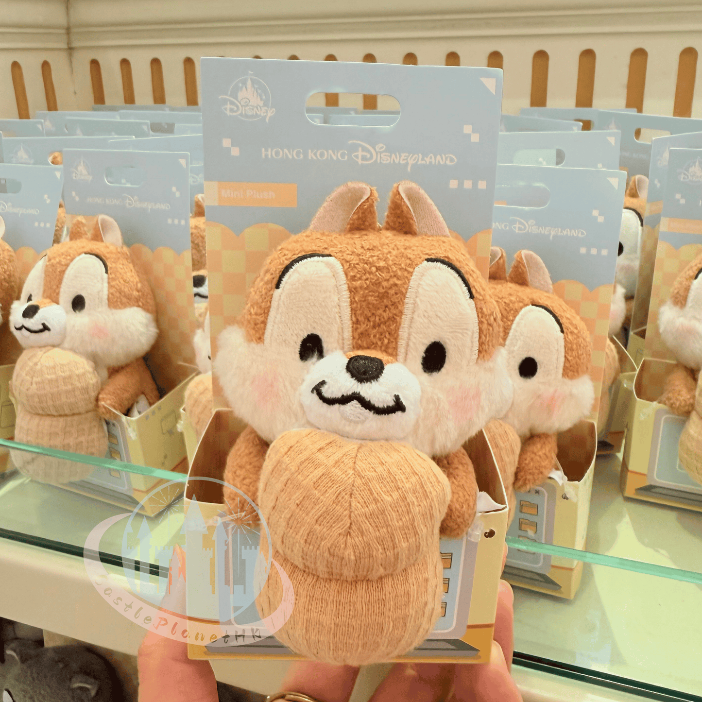 "Pre-Order" HKDL - Chip mini Plush Toy, Monitor Sitter 2026