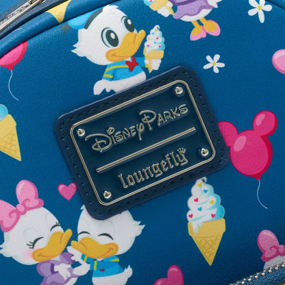 "Pre-Order" HKDL - Donald and Daisy Loungefly Mini Backpack