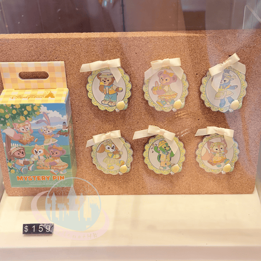 HKDL - Duffy and Friends 2-Piece Mystery Pin Blind Pack, Duffy and Friends Lemon Fiesta 2026【Ready Stock】