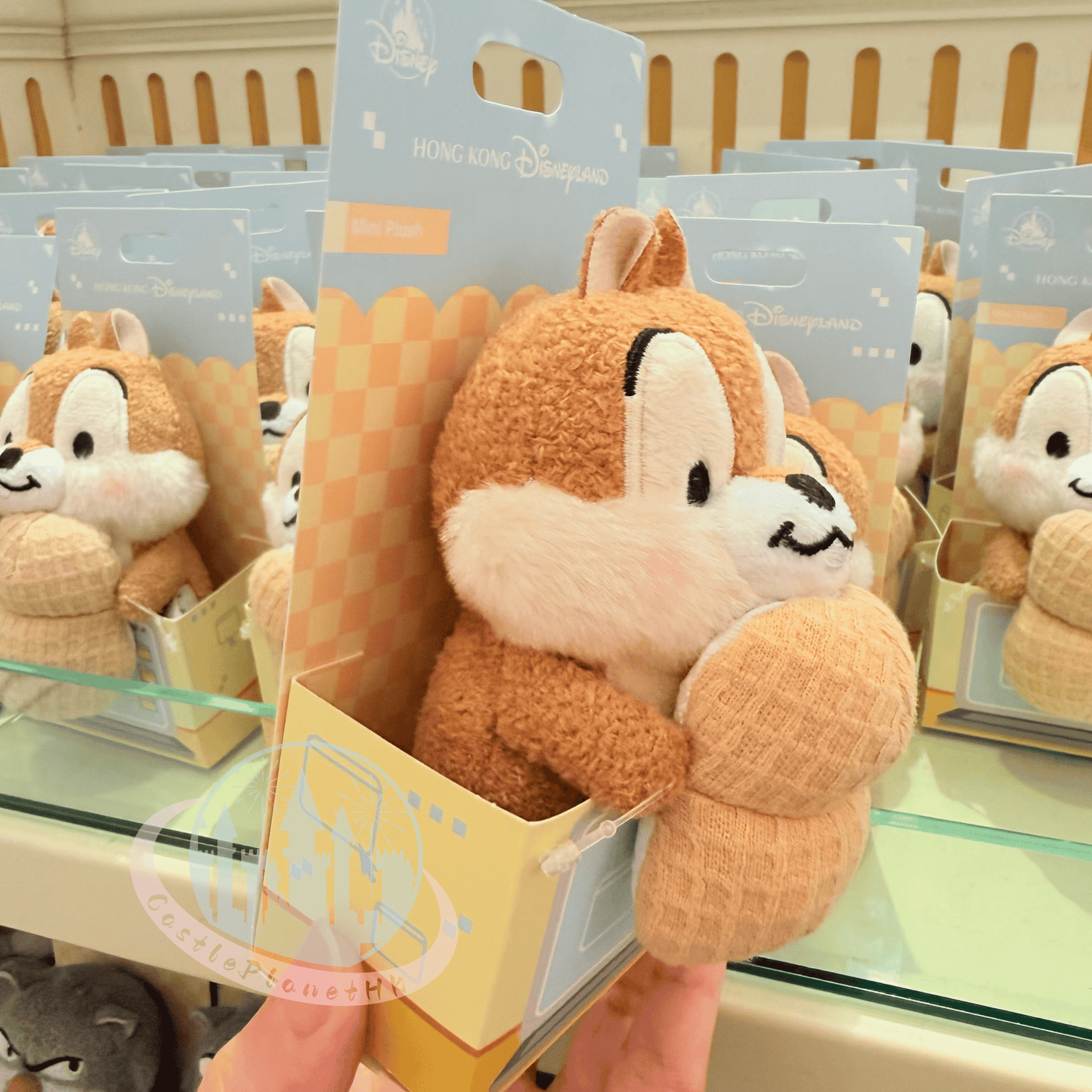 "Pre-Order" HKDL - Chip mini Plush Toy, Monitor Sitter 2026