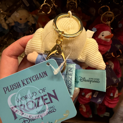 “Pre-order” HKDL - Elsa mini Plush Keychain, World of Frozen