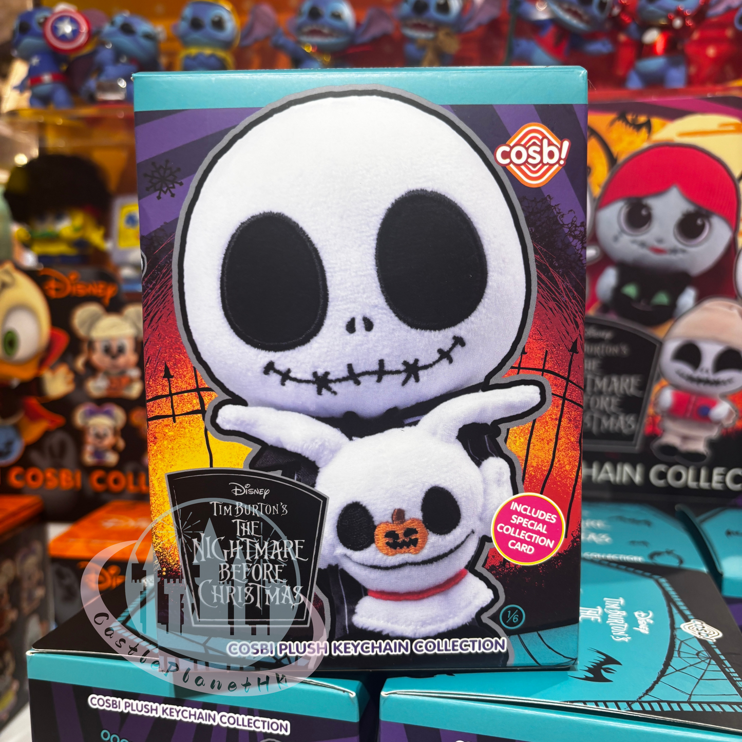 “Pre-Order” Other - Disney The Nightmare Before Christmas Plush Keychain Blind Box, COSBI