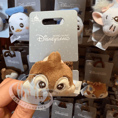 "Pre-Order" HKDL - Chip Head Plush Hair Scrunchie Accessories, Cute Style 2026