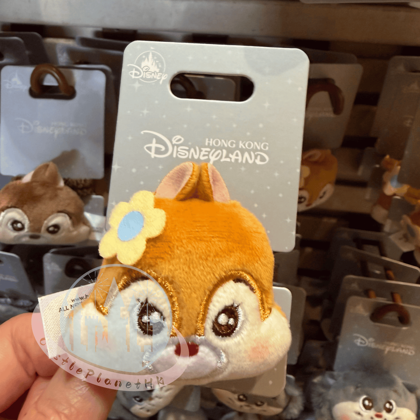 "Pre-Order" HKDL - Clarice Head Plush Hair Scrunchie Accessories, Cute Style 2026