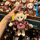 HKDL - Albert the Monkey Plush Keychain - Mystic Manor【Ready Stock】