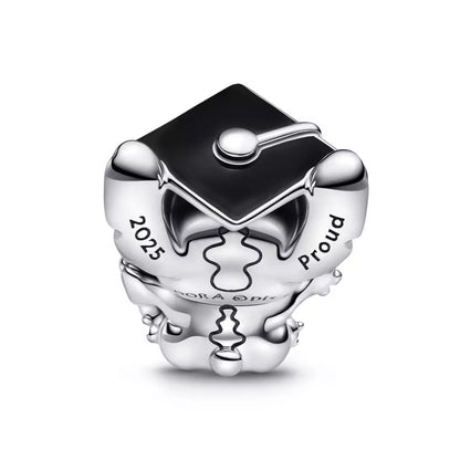 “Pre-order” HKDL - Stitch Graduation Charm, Lilo & Stitch (Disney X PANDORA)