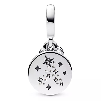 “Pre-order” HKDL - Fantasyland Castle Lock and Key Double Dangle Charm (Disney X PANDORA)