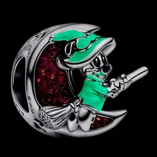 “Pre-order” HKDL - Minnie Mouse Glow-in-the-Dark Witch Halloween Charm (Disney X PANDORA)