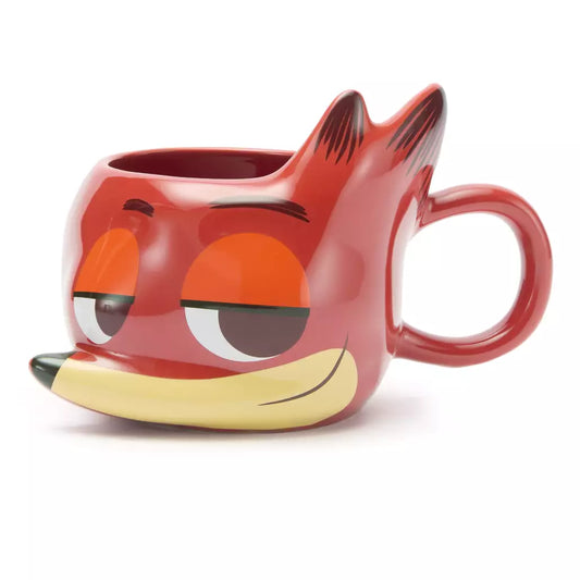 "Pre-Order" HKDL - Nick Wilde Sculpted Mug, Zootopia