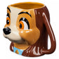 "Pre-Order" HKDL - Lady Sculpted Mug, Lady and the Tramp