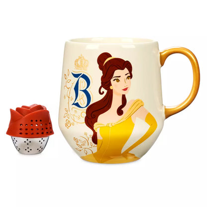 "Pre-Order" HKDL -  Belle Mug and Tea Infuser Set, Beauty and the Beast