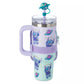 “Pre-order” HKDL - Stitch Stainless Steel Travel Tumbler with Straw and Zip Case, Lilo & Stitch