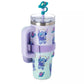 “Pre-order” HKDL - Stitch Stainless Steel Travel Tumbler with Straw and Zip Case, Lilo & Stitch