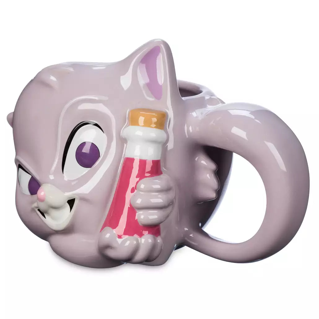 “Pre-order” HKDL - Yzma as Cat Sculpted Mug, The Emperor's New Groove