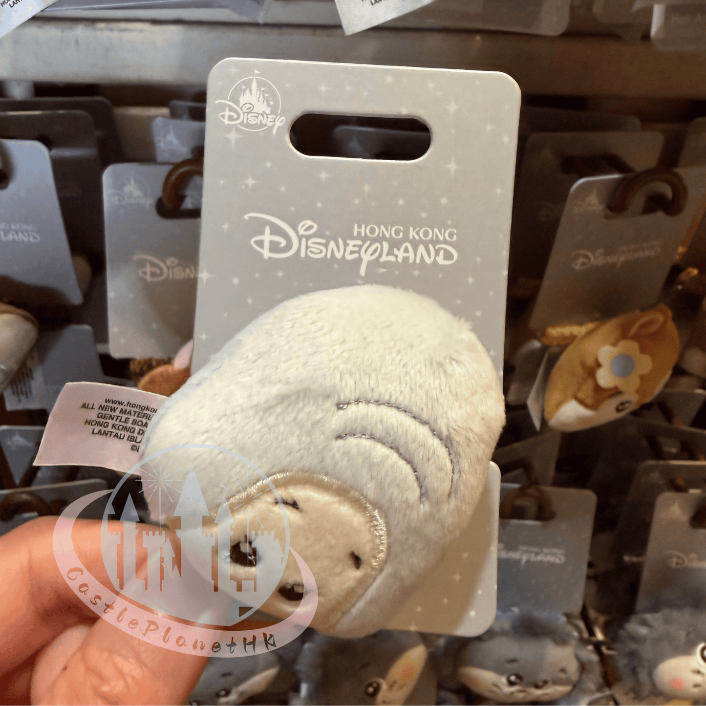 "Pre-Order" HKDL - Young Oyster Head Plush Hair Scrunchie Accessories, Cute Style 2026