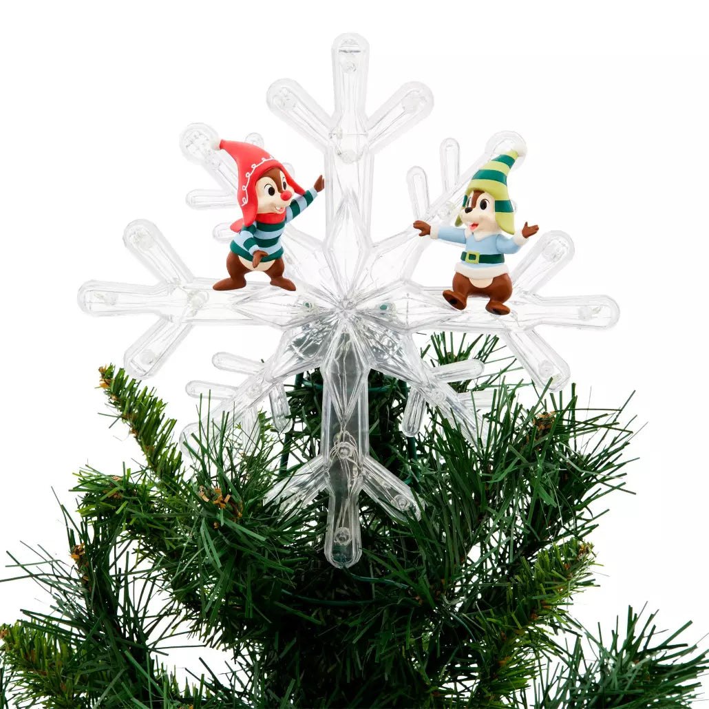 “Pre-order” HKDL - Chip 'n Dale Light-Up Holiday Tree Topper (Christmas 2024)