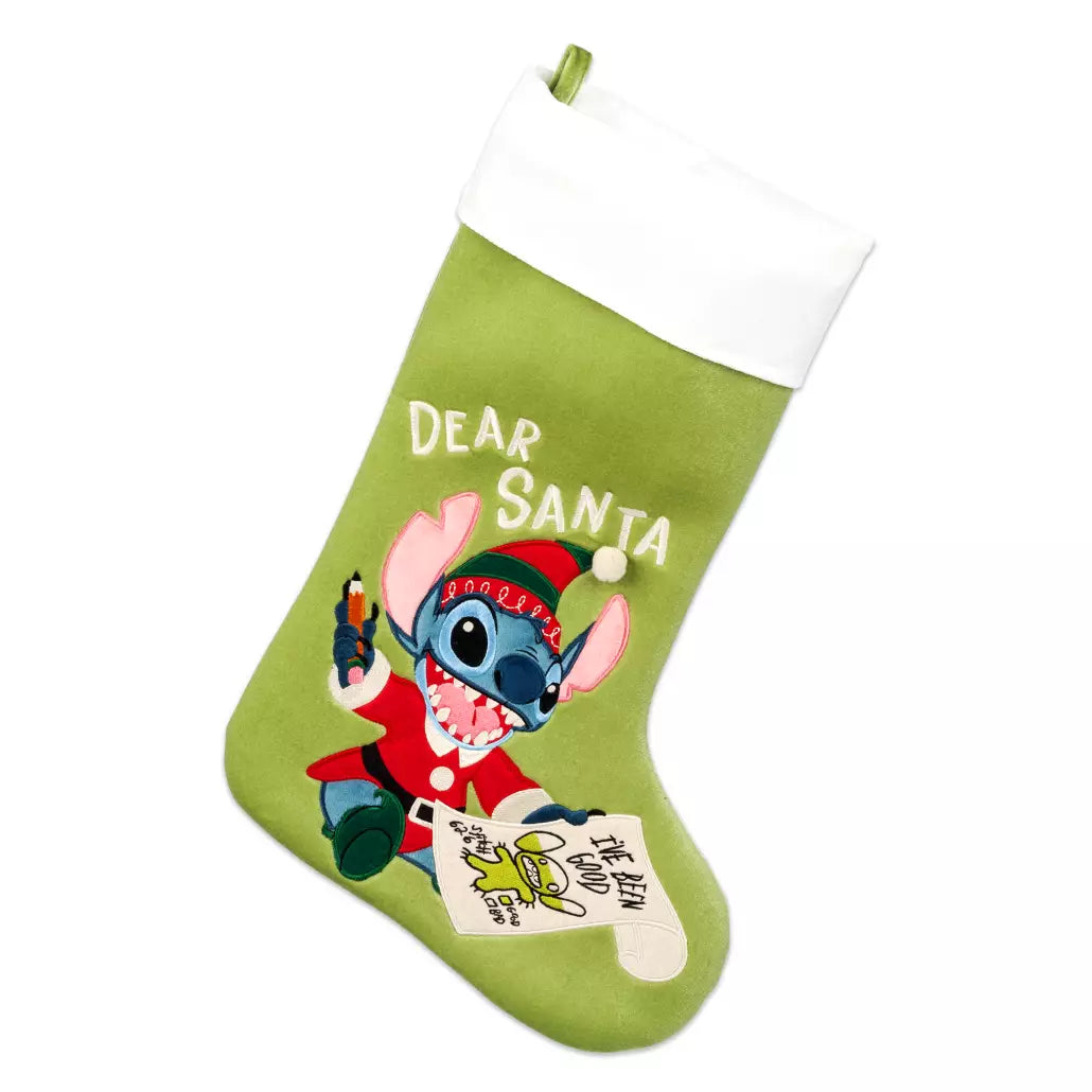 “Pre-order” HKDL - Stitch Holiday Stocking, Lilo & Stitch (Christmas 2024)